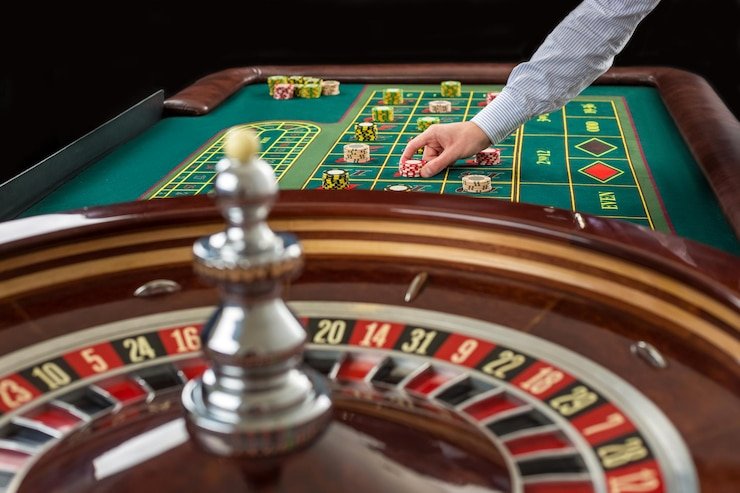 Studio dealer langsung Habanero dengan meja blackjack profesional di warung168